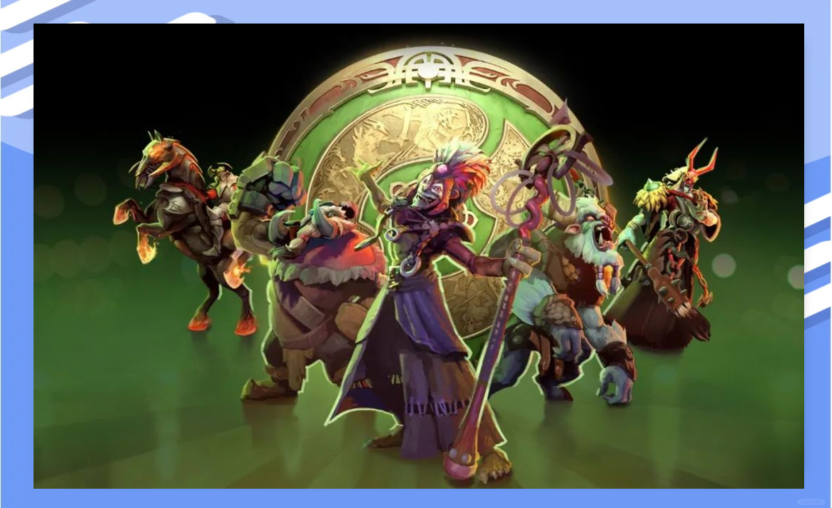 世界赛舞台，TI国际邀请赛代表国家出征荣耀